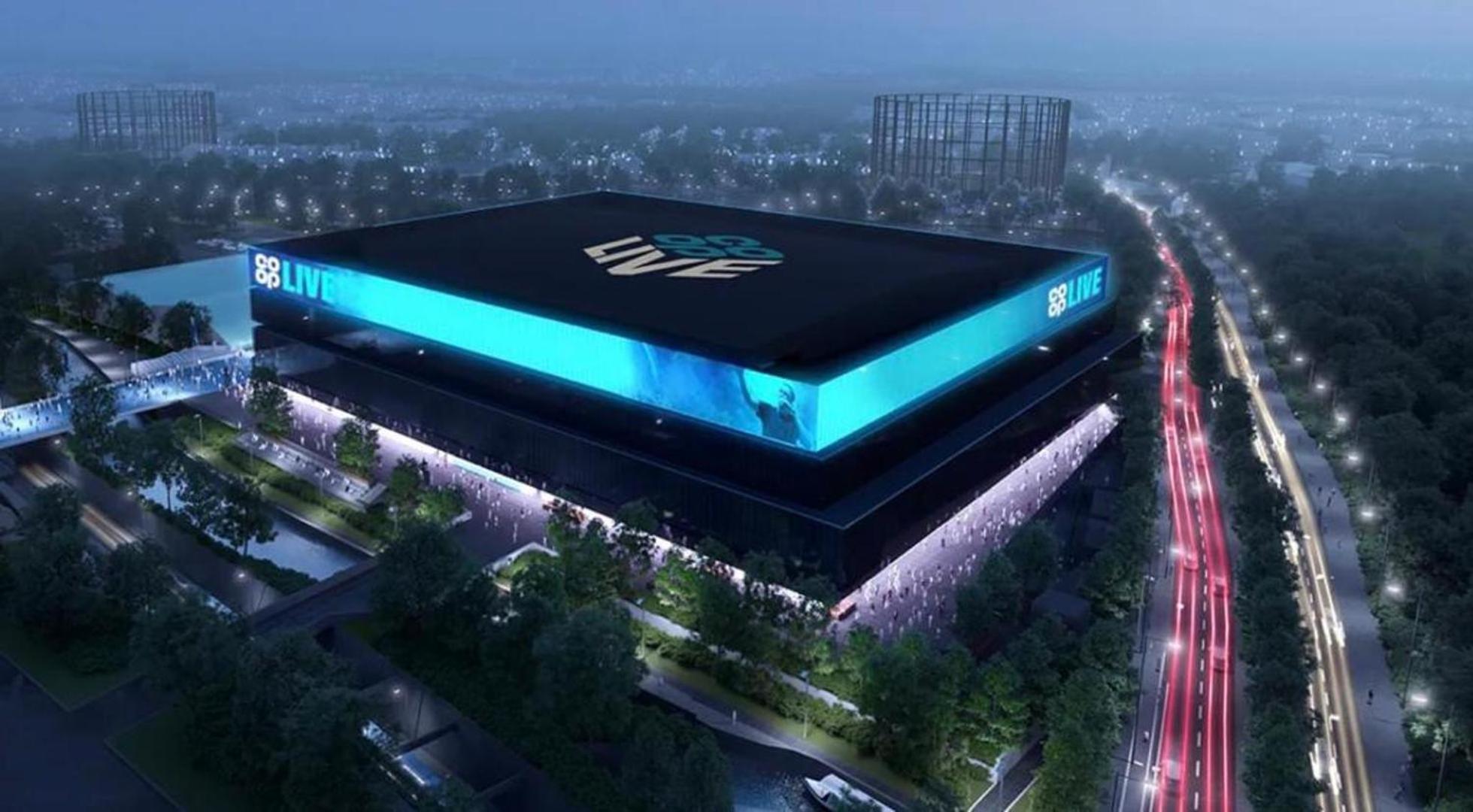 Manchester City Football Stadium View Exteriér fotografie